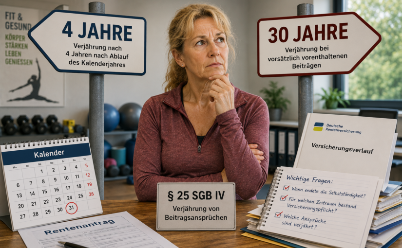 Fitnesslehrerin und Rentenversicherung – warum der Zeitpunkt des Rentenantrags entscheidend sein kann