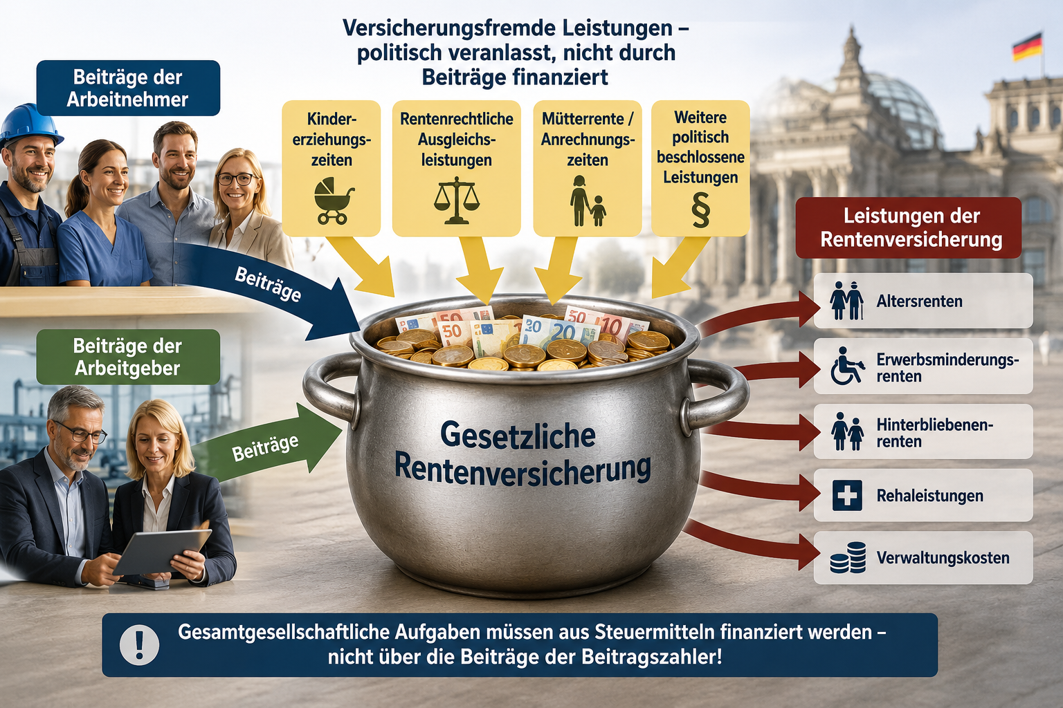 Renten-Schock ab 2027? DRV warnt vor höheren Beiträgen für Millionen