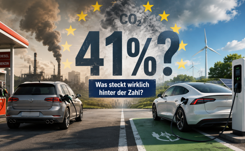 „Nur 41 Prozent CO₂-Ersparnis beim E-Auto?“ – Warum diese Zahl die Debatte ums Verbrenner-Aus verzerrt
