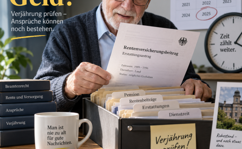 Pensionäre aufgepasst! Pensionär und alte Rentenbeiträge: Dieses Geld wird oft vergessen