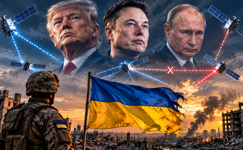 Trump, Musk und die Ukraine: Wenn ein Satellitensystem zur politischen Waffe wird